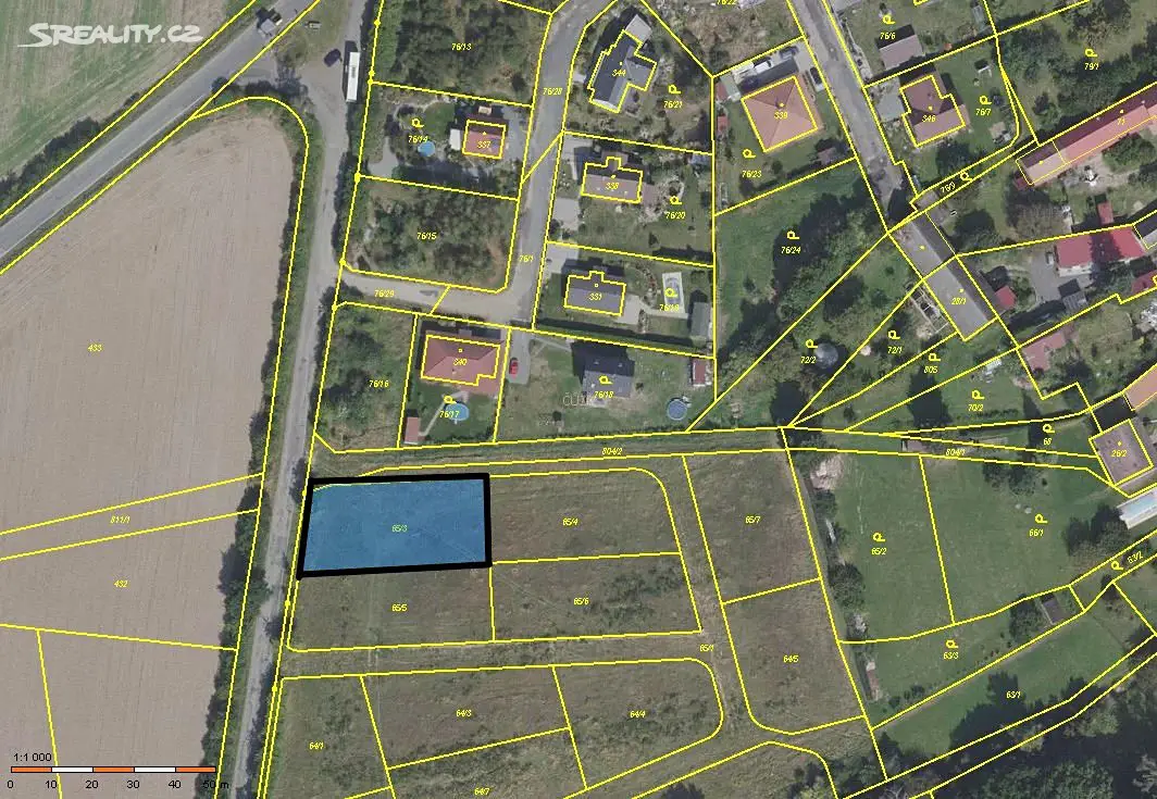 Prodej  stavebního pozemku 925 m², Štíhlice, okres Praha-východ