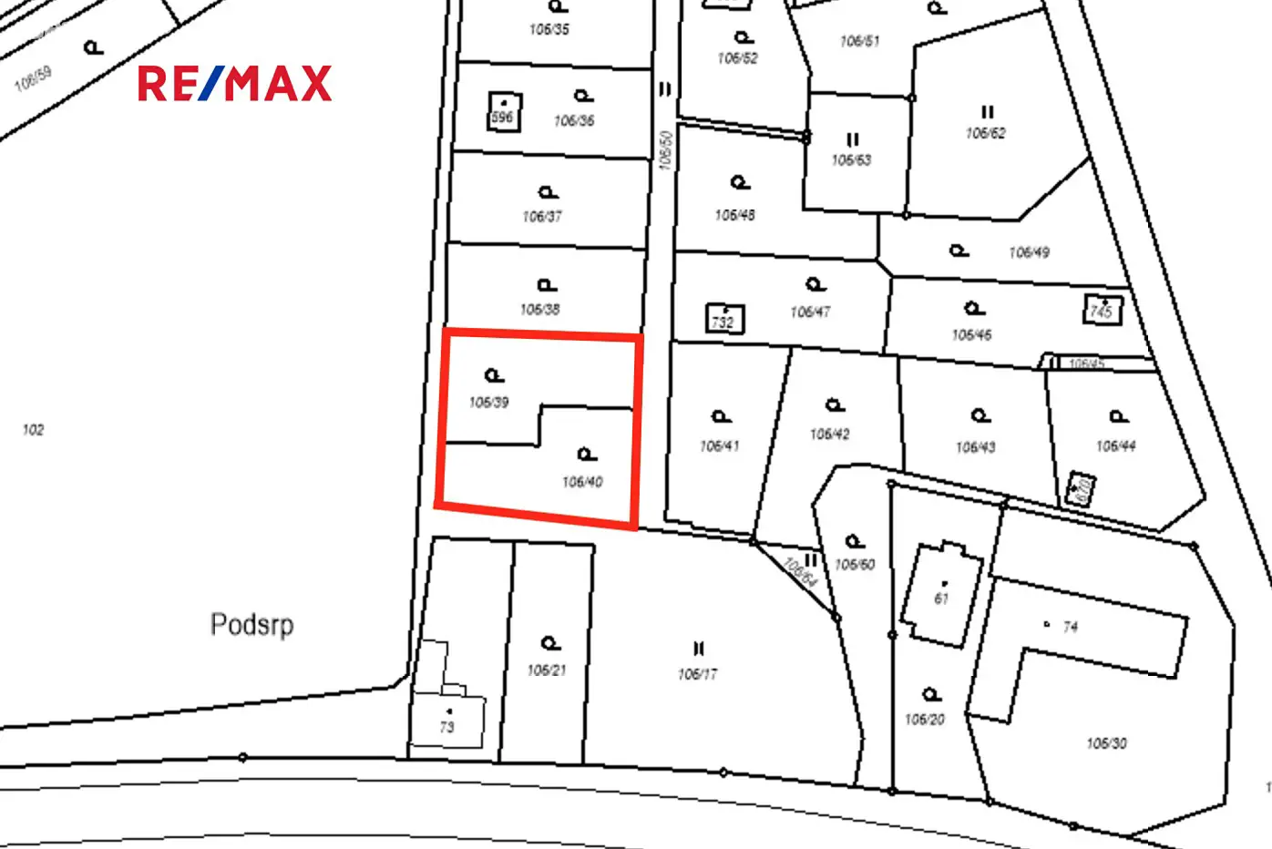 Prodej  stavebního pozemku 746 m², Strakonice, okres Strakonice