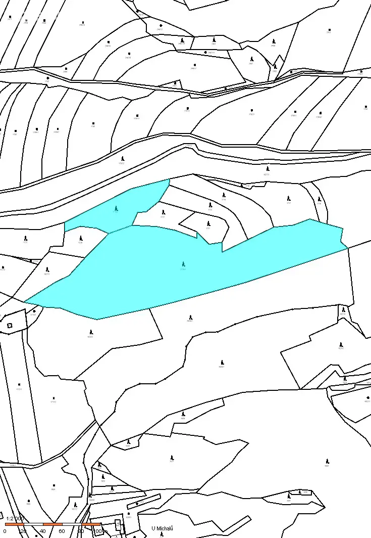 Prodej  louky 74 561 m², Valašská Polanka, okres Vsetín