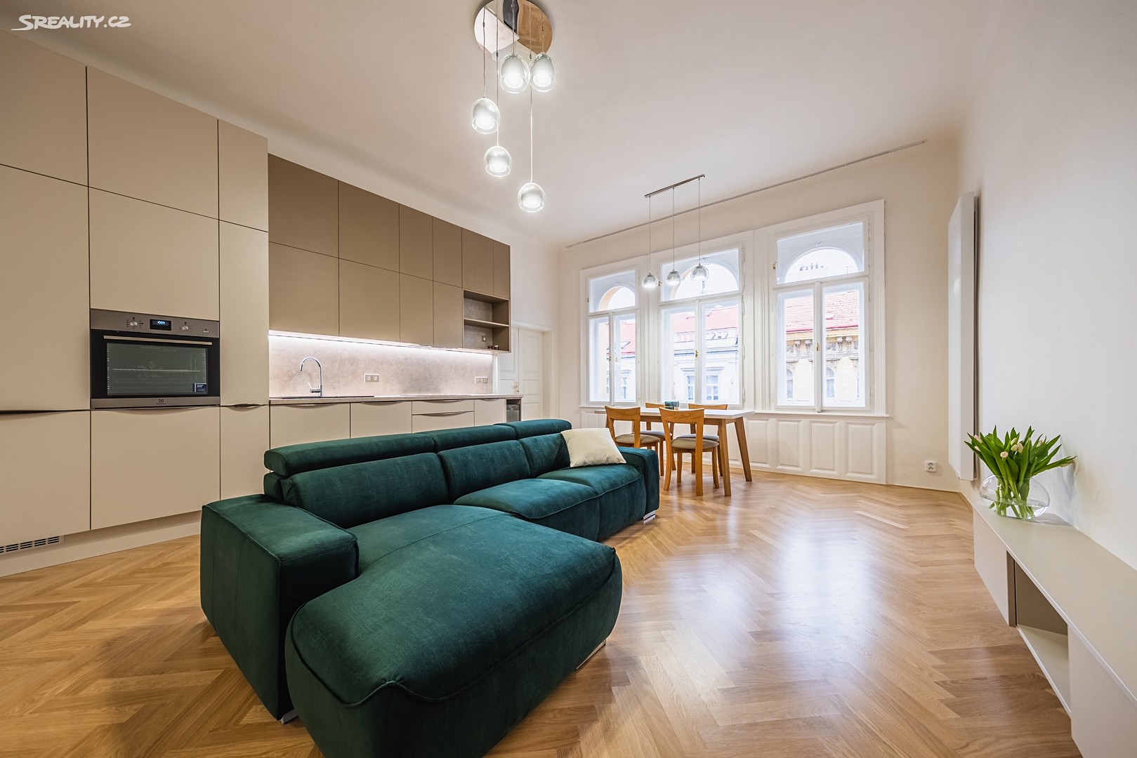 Pronájem bytu 3+kk 92 m², Korunní, Praha - Vinohrady