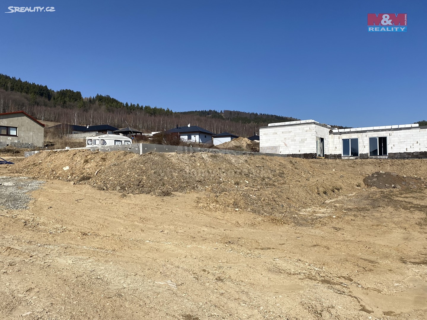 Prodej  stavebního pozemku 1 000 m², Málkov - Zelená, okres Chomutov