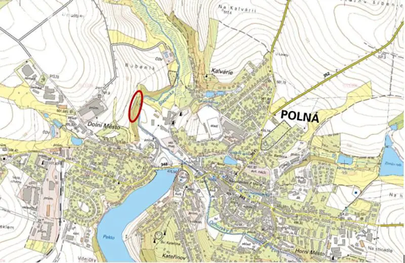 Prodej  lesa 2 209 m², Polná, okres Jihlava