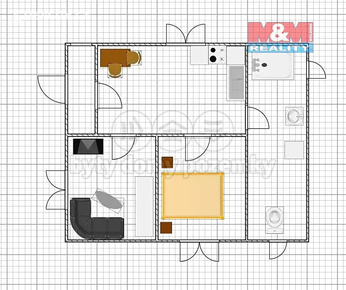 Prodej  rodinného domu 50 m², pozemek 52 m², Nádražní, Borohrádek