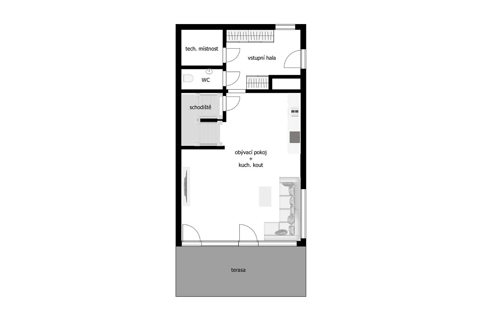 Prodej  rodinného domu 142 m², pozemek 202 m², Praha 10 - Kolovraty