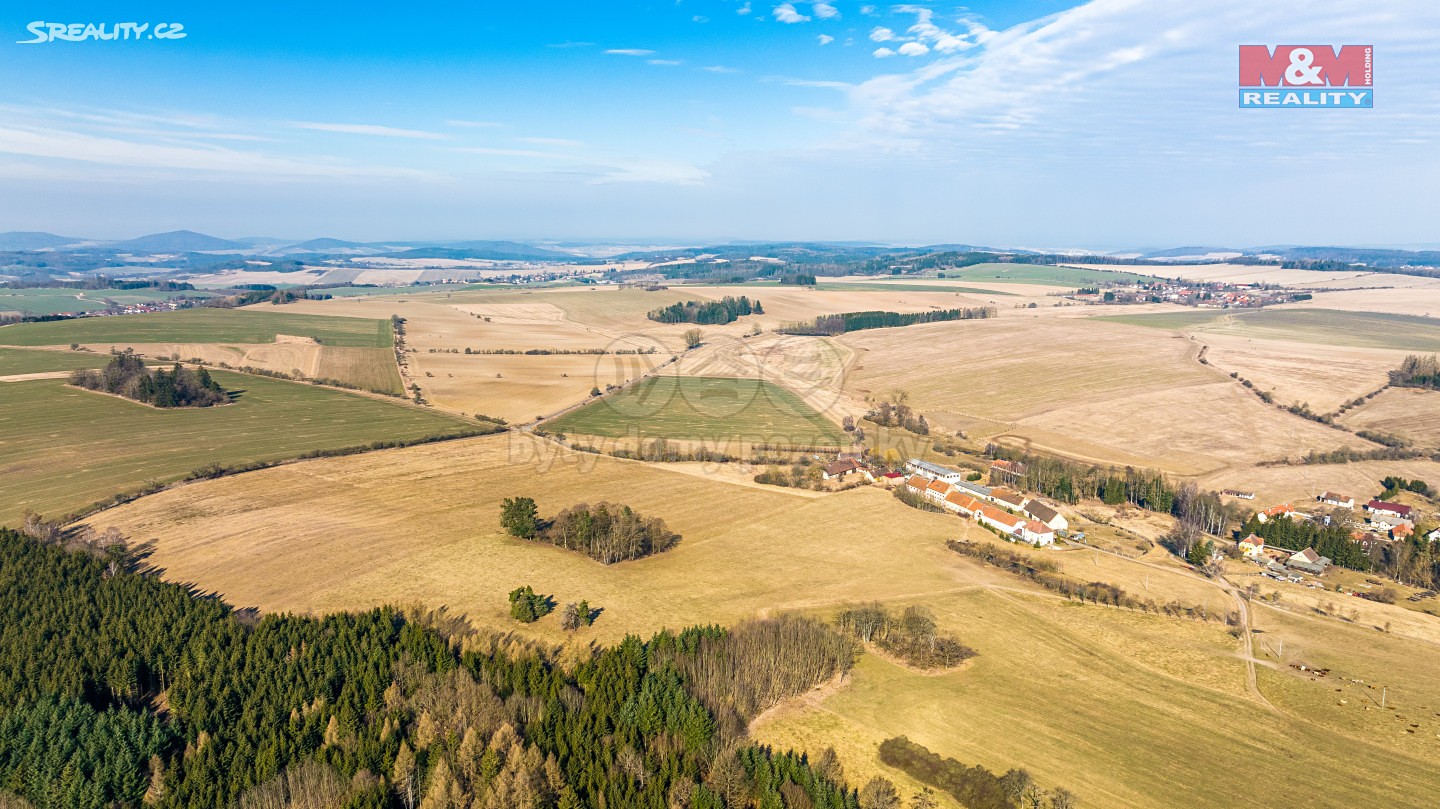 Prodej  zemědělské usedlosti 200 m², pozemek 15 549 m², Měčín - Osobovy, okres Klatovy