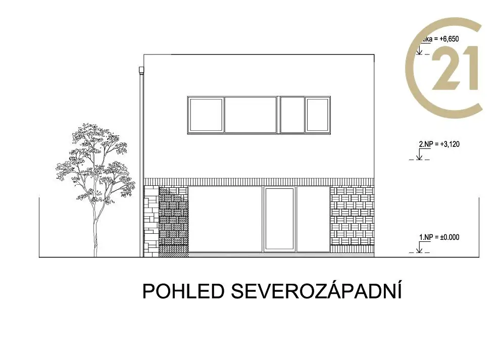 Prodej  stavebního pozemku 521 m², Vitějovská, Praha 4 - Cholupice