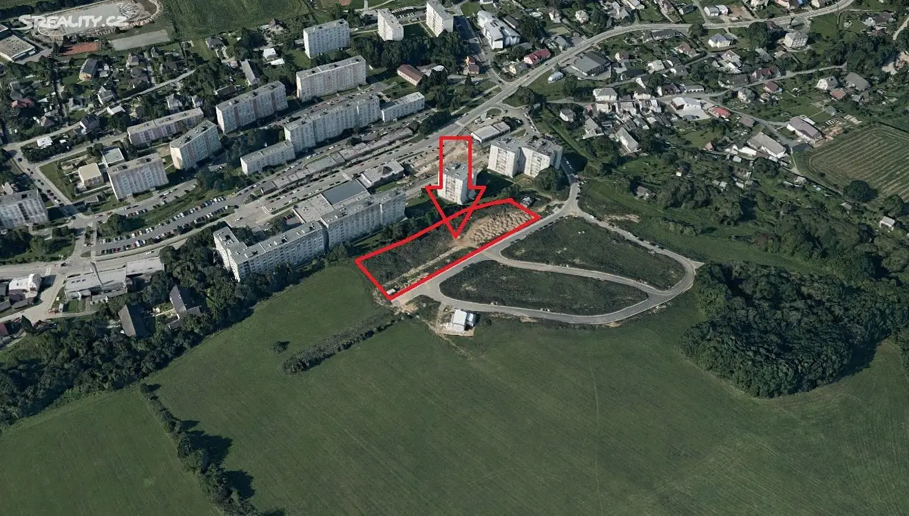 Prodej  stavebního pozemku 5 395 m², Šumperk, okres Šumperk