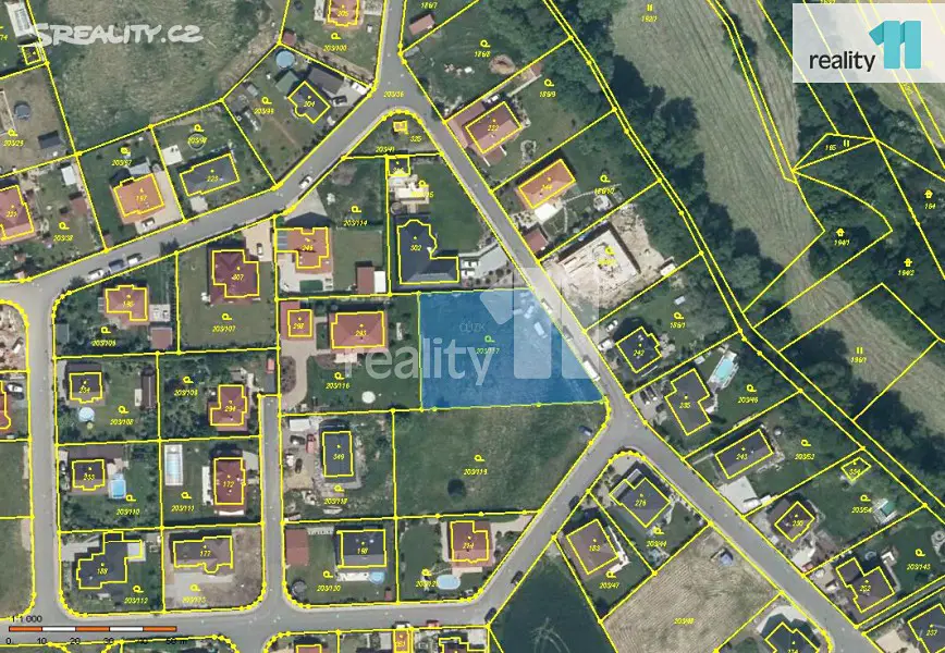 Prodej  stavebního pozemku 1 536 m², Zlatá, okres Praha-východ