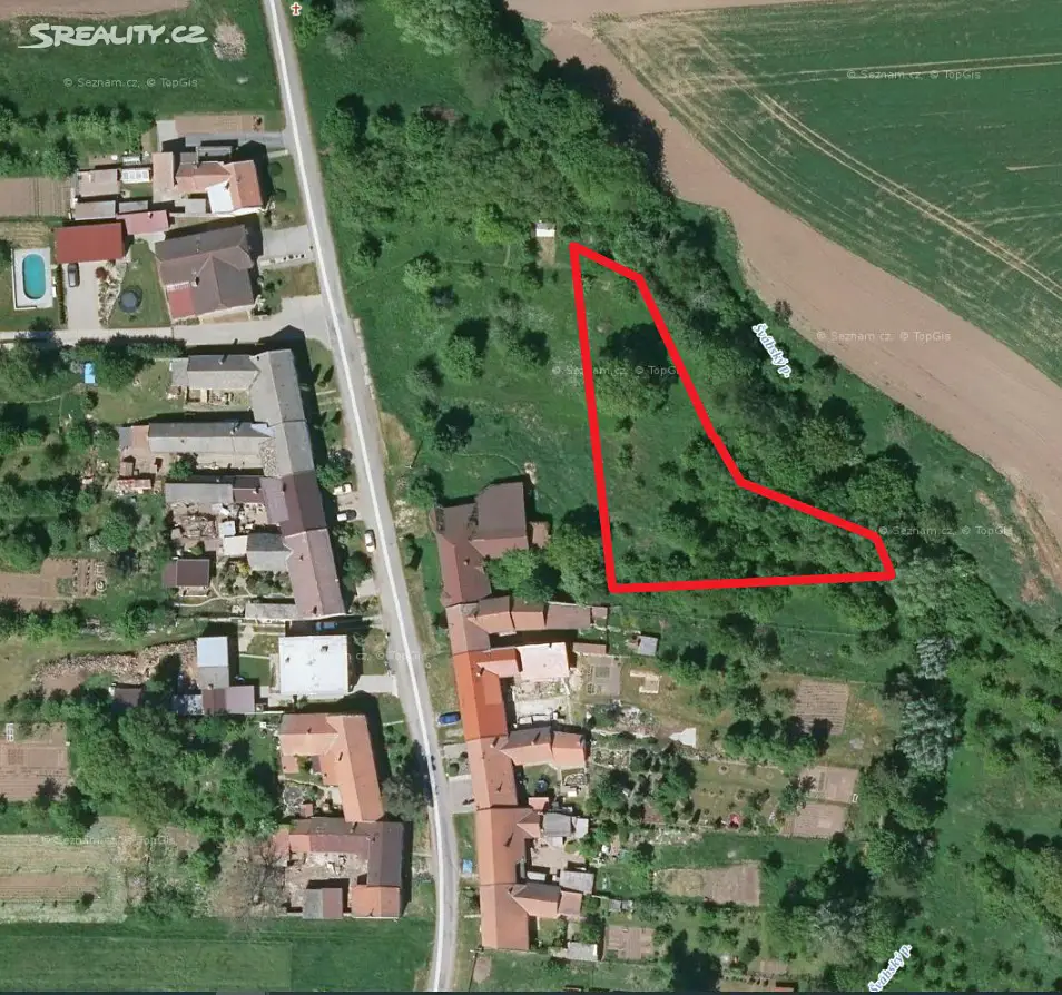 Prodej  zahrady 43 m², Prasklice, okres Kroměříž