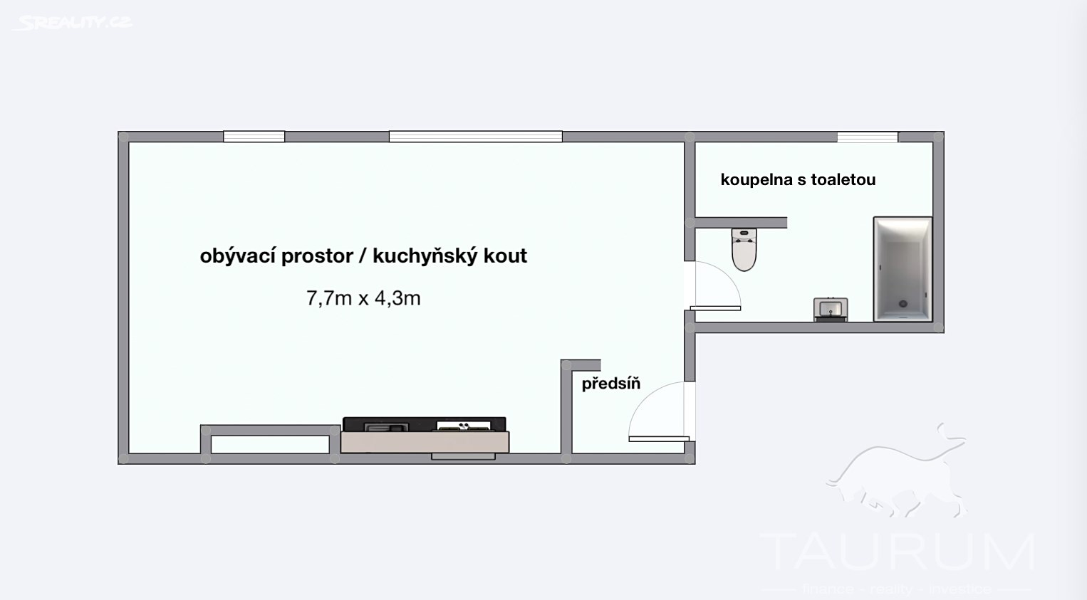 Prodej bytu 1+kk 48 m² (Podkrovní), Sudova, Plzeň - Východní Předměstí