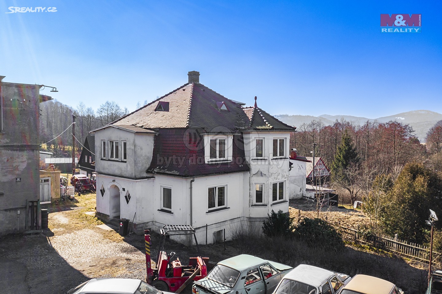 Prodej  rodinného domu 128 m², pozemek 1 398 m², Rybniště, okres Děčín