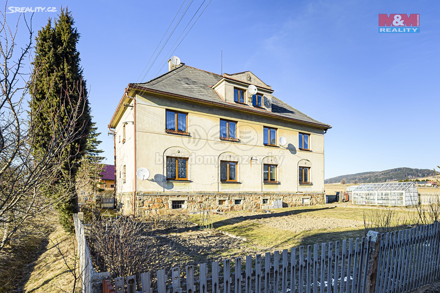 Prodej bytu 2+1 65 m², Červená Voda, okres Ústí nad Orlicí