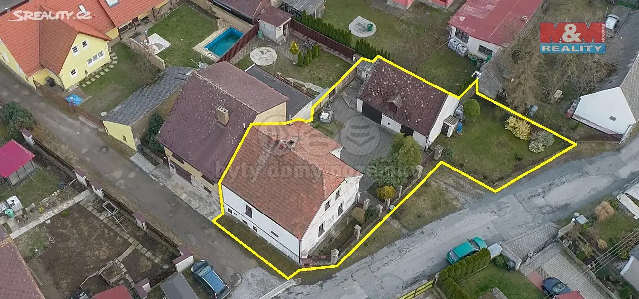 Prodej  rodinného domu 240 m², pozemek 290 m², U Kříže, Hudlice