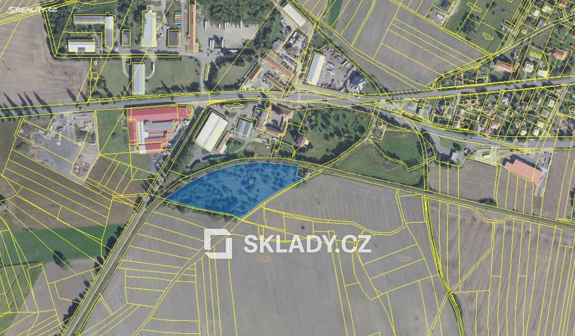 Prodej  stavebního pozemku 16 266 m², Sadská, okres Nymburk