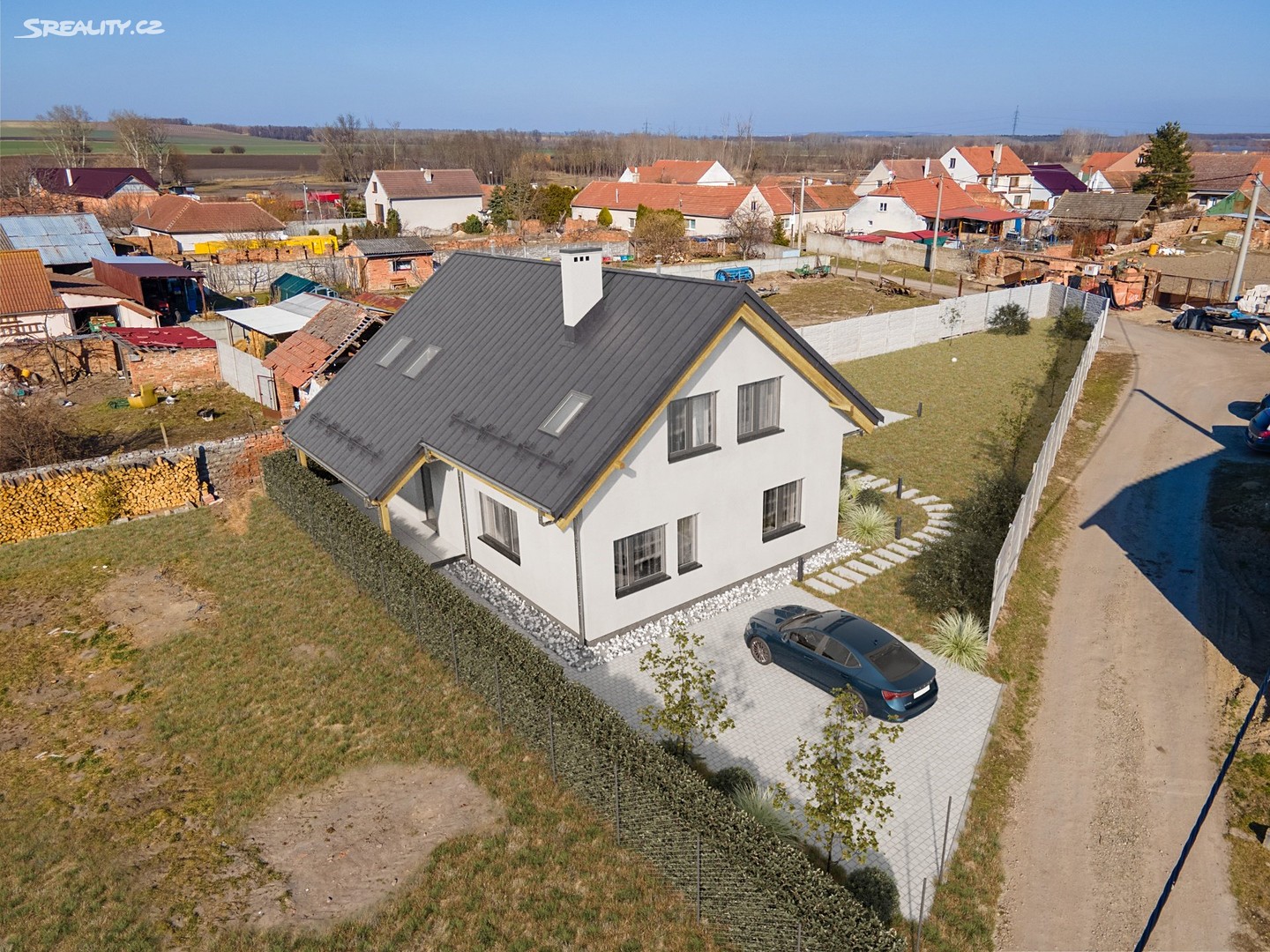Prodej  stavebního pozemku 511 m², Vlasatice, okres Brno-venkov