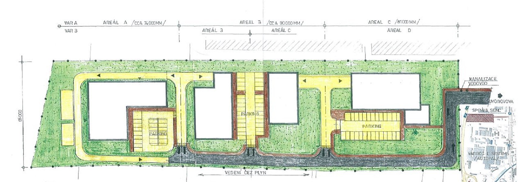 Prodej  komerčního pozemku 19 245 m², Šenov u Nového Jičína, okres Nový Jičín