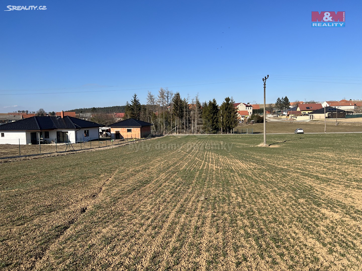 Prodej  stavebního pozemku 900 m², Myslejovice, okres Prostějov