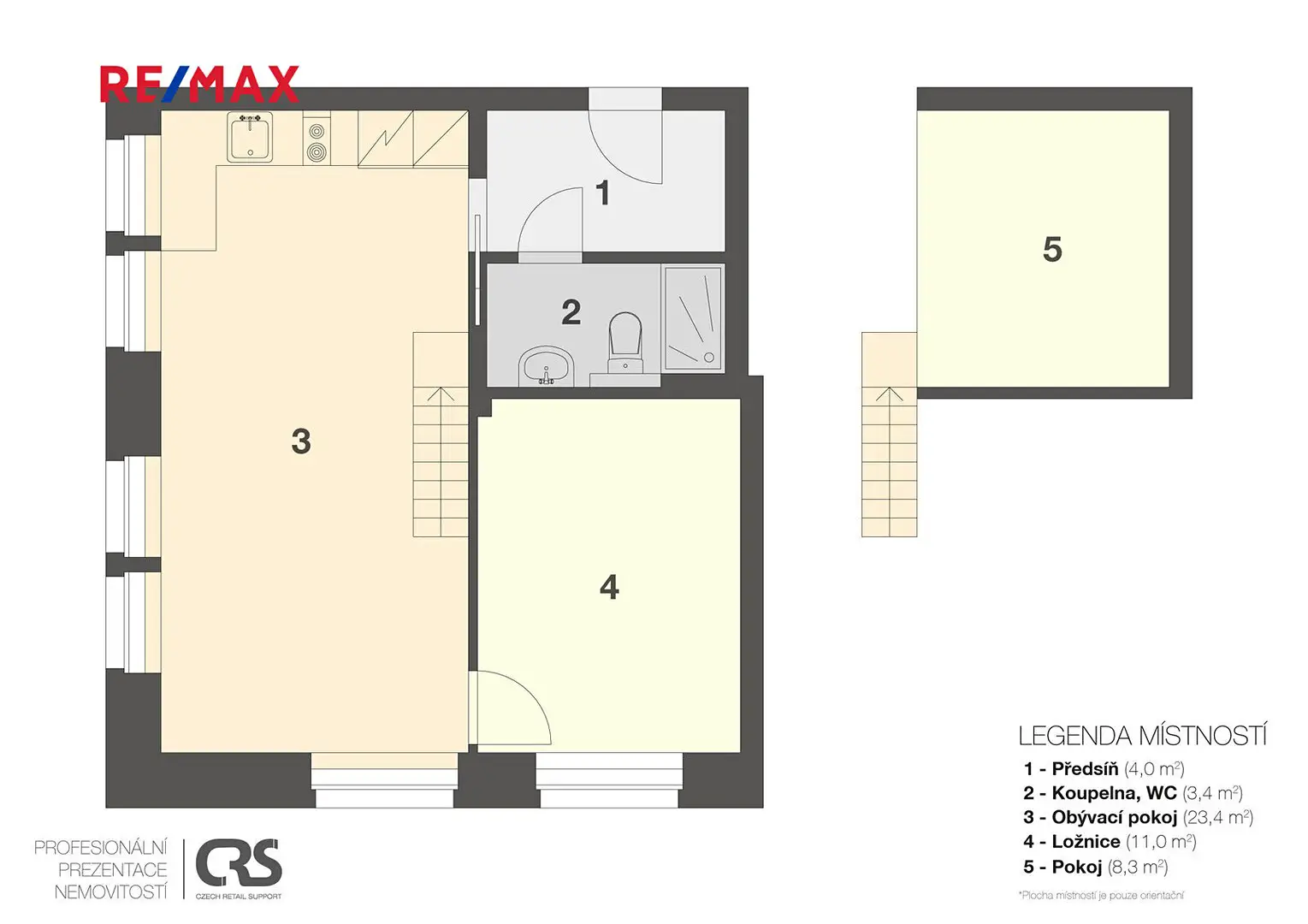 Prodej bytu 2+kk 49 m² (Mezonet), Rokytnice nad Jizerou - Horní Rokytnice, okres Semily
