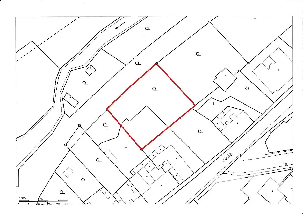 Prodej  stavebního pozemku 985 m², Dalovice, okres Karlovy Vary
