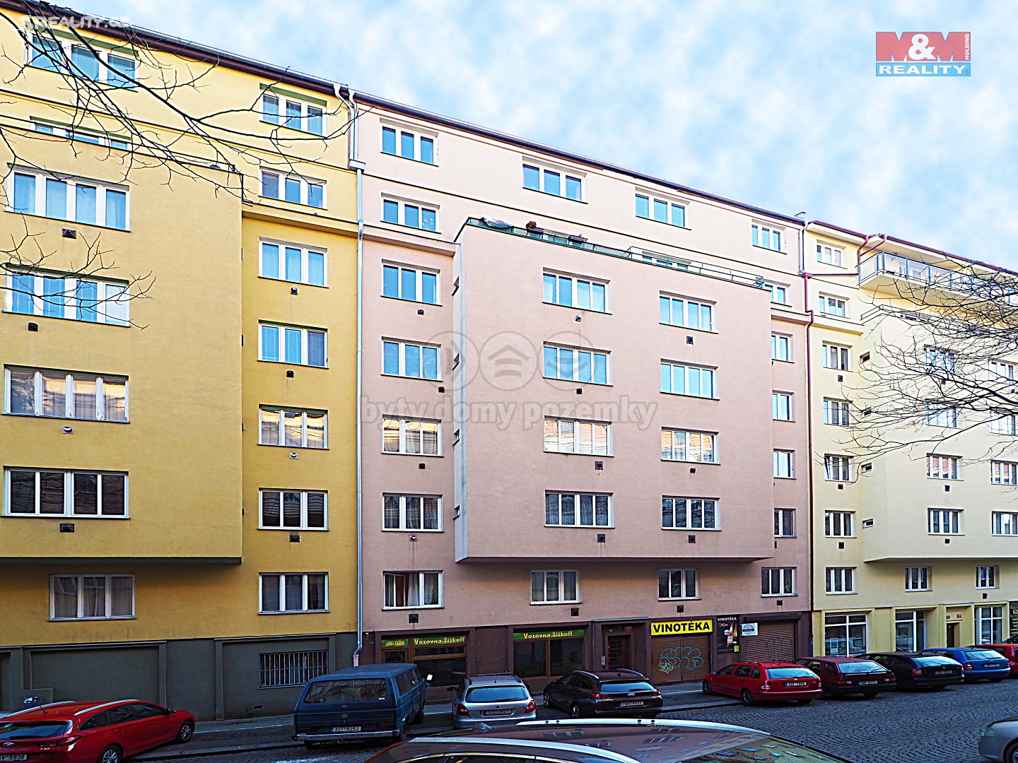 Pronájem bytu 2+kk 46 m², Biskupcova, Praha 3 - Žižkov