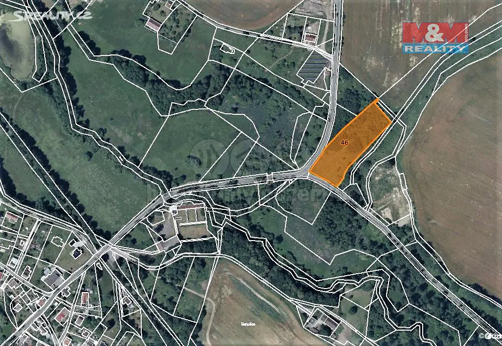 Prodej  stavebního pozemku 7 368 m², Česká Lípa - Manušice, okres Česká Lípa