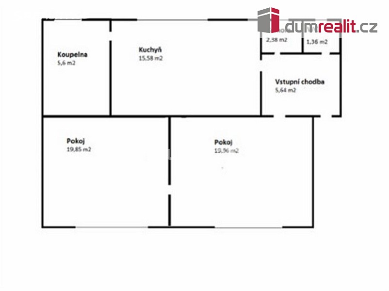 Prodej bytu 3+kk 78 m², Chrudim, okres Chrudim