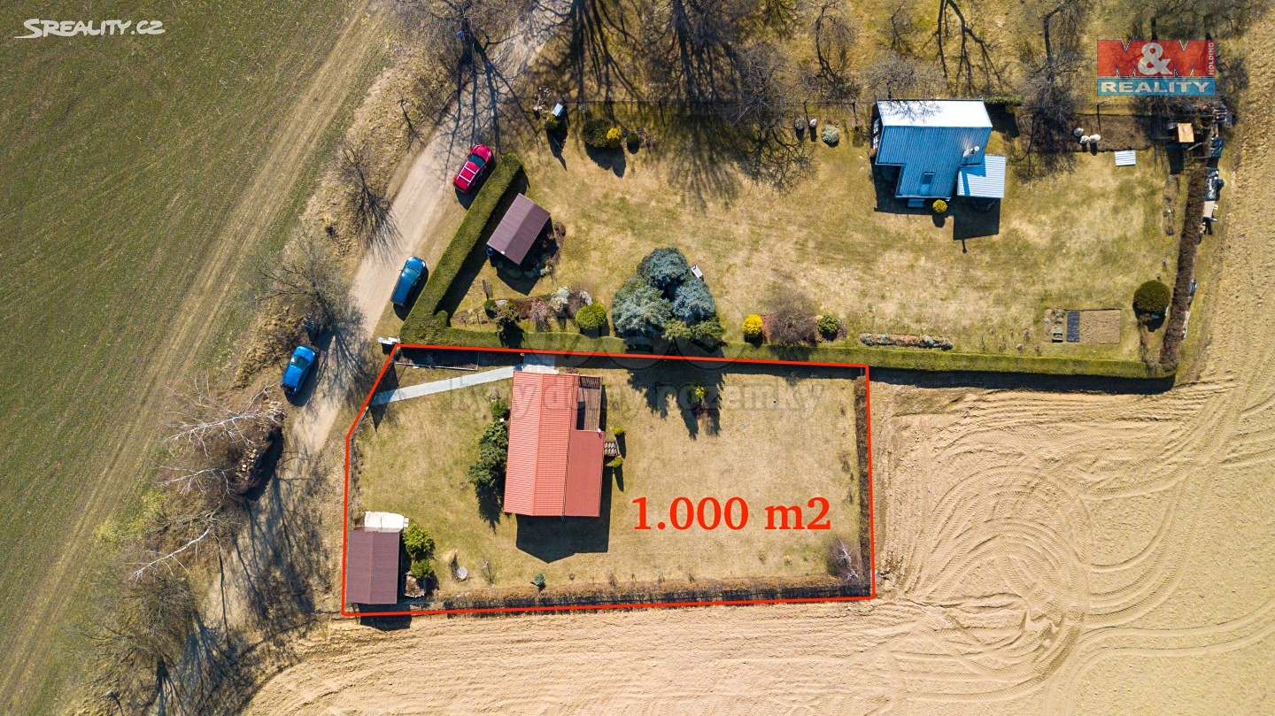 Prodej  chalupy 80 m², pozemek 1 000 m², Pošná, okres Pelhřimov