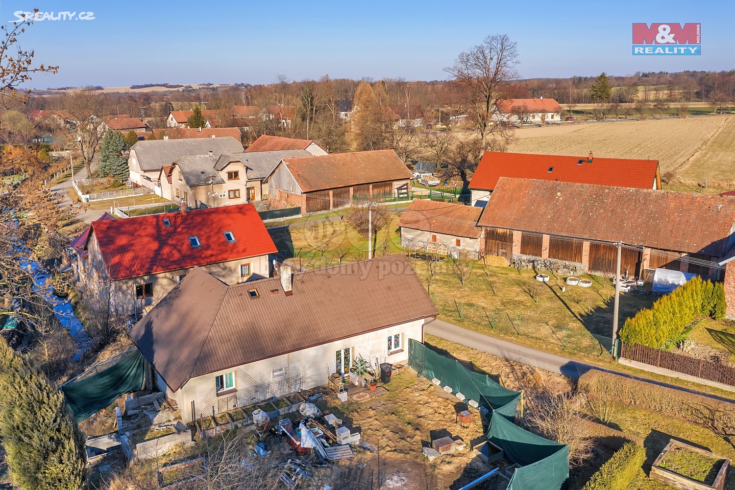 Prodej  rodinného domu 68 m², pozemek 851 m², Raná - Oldřetice, okres Chrudim