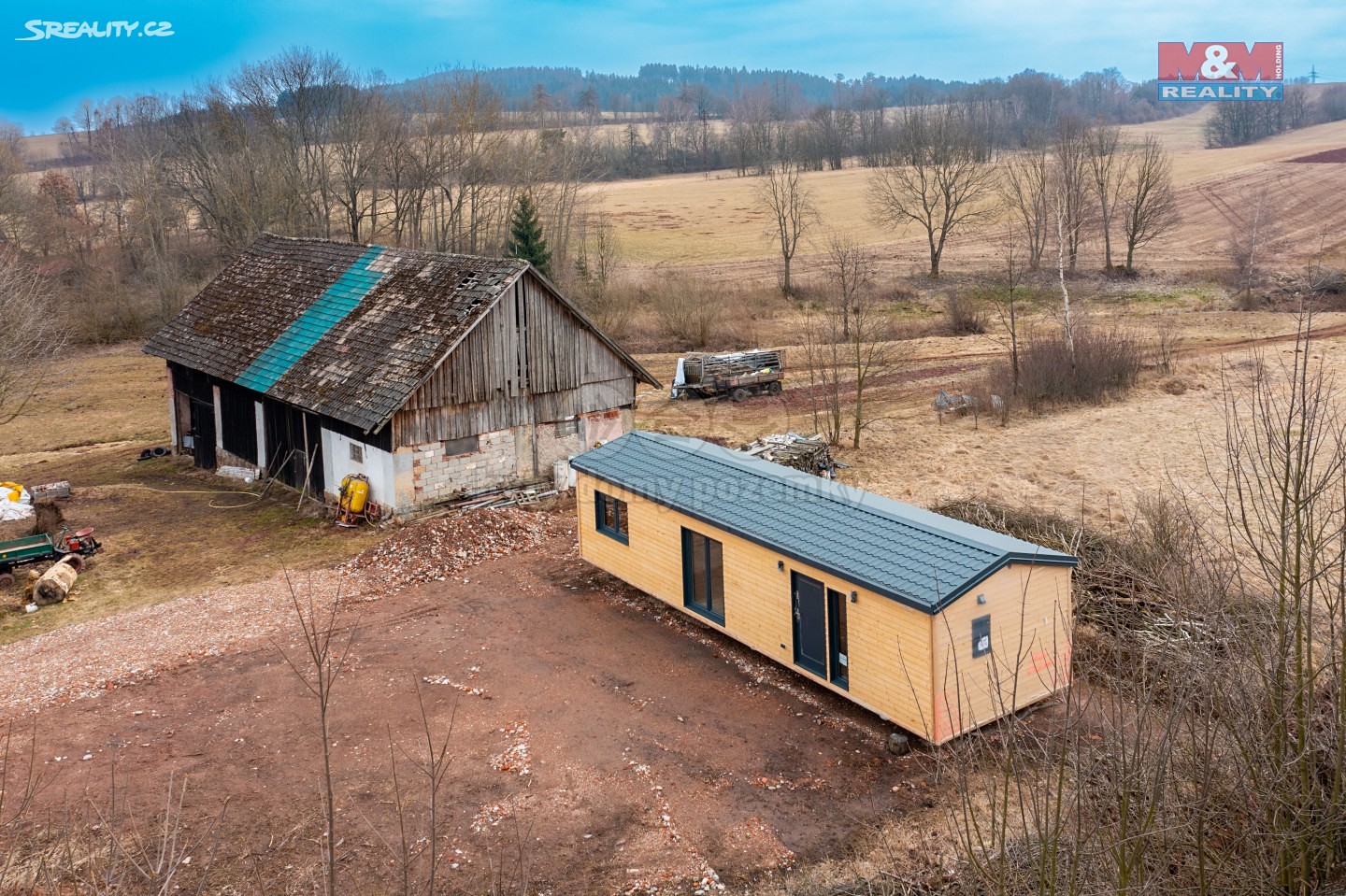 Prodej  stavebního pozemku 1 251 m², Horní Brusnice, okres Trutnov