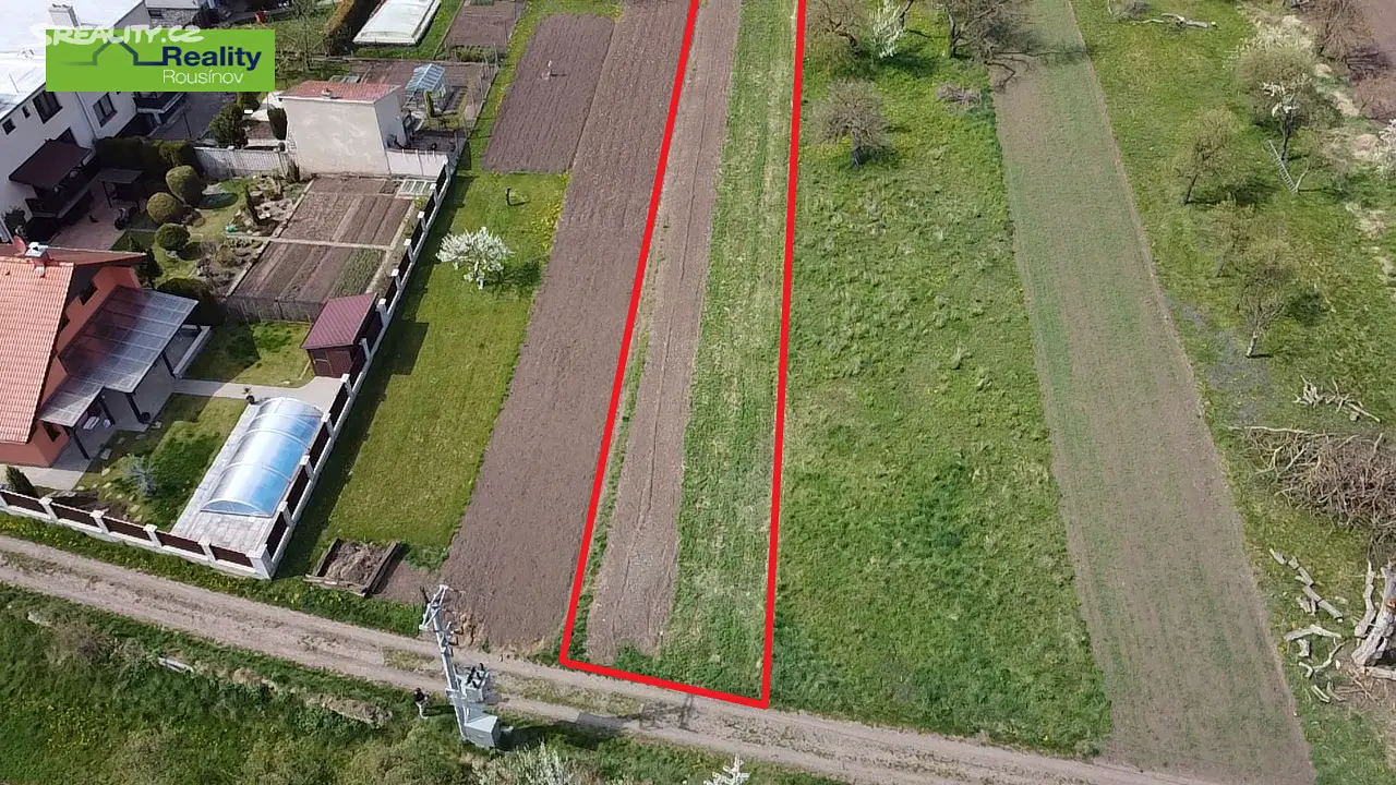 Prodej  stavebního pozemku 1 131 m², Rousínov, okres Vyškov