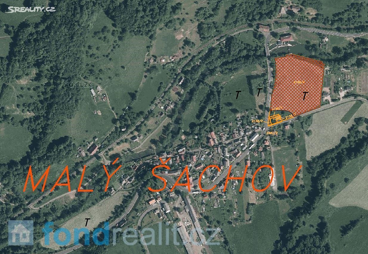 Prodej  pozemku 19 034 m², Starý Šachov, okres Děčín