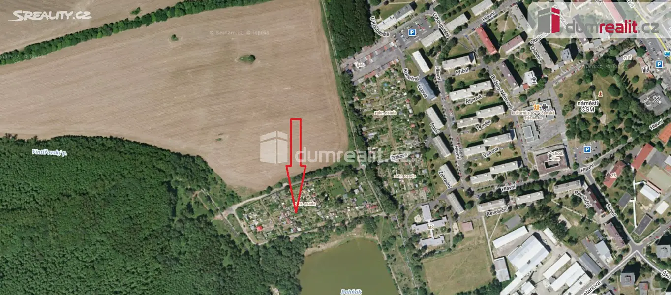 Prodej  zahrady 16 m², Chodov, okres Sokolov