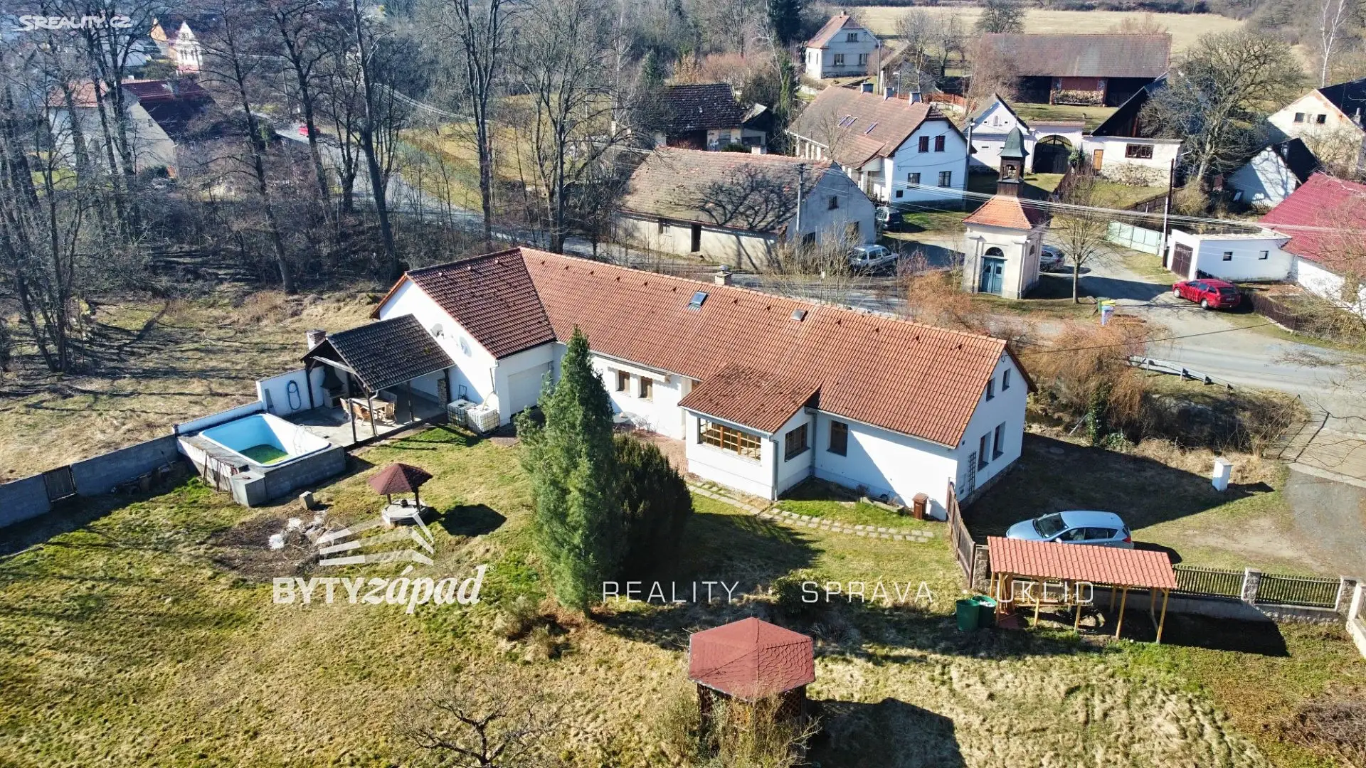 Prodej  rodinného domu 232 m², pozemek 2 805 m², Blovice - Vlčice, okres Plzeň-jih
