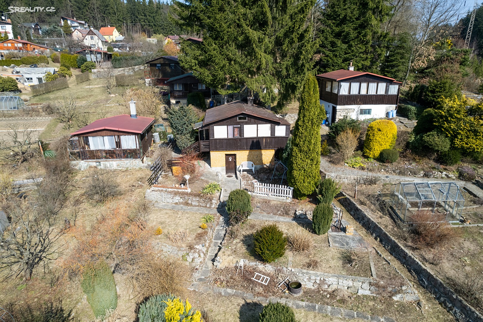 Prodej  chaty 32 m², pozemek 366 m², Pod Lesem, Jablonec nad Nisou