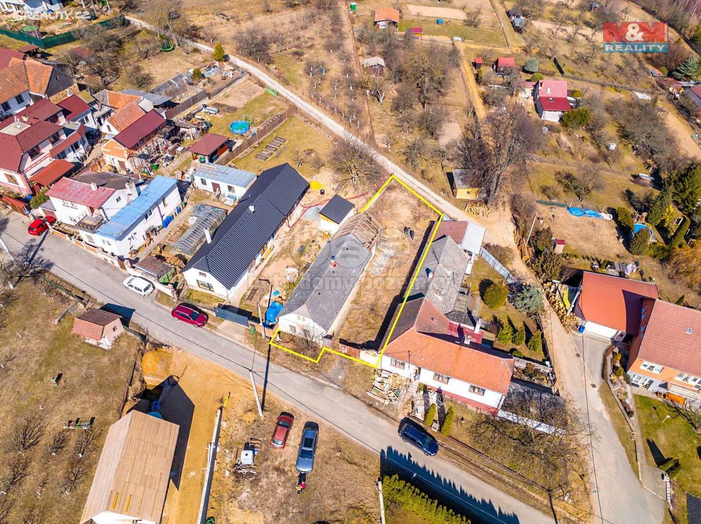 Prodej  stavebního pozemku 474 m², Kojetice, okres Třebíč