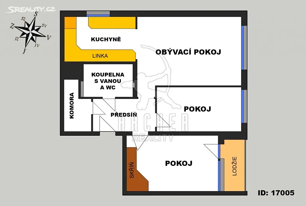 Prodej bytu 3+1 68 m², Žárovická, Praha 9 - Újezd nad Lesy