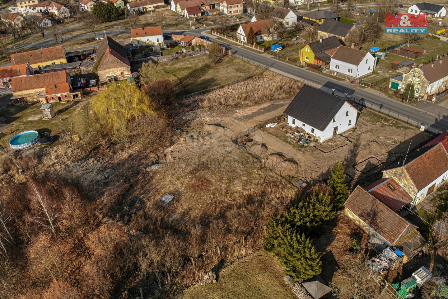 Prodej  stavebního pozemku 1 928 m², Přehýšov, okres Plzeň-sever