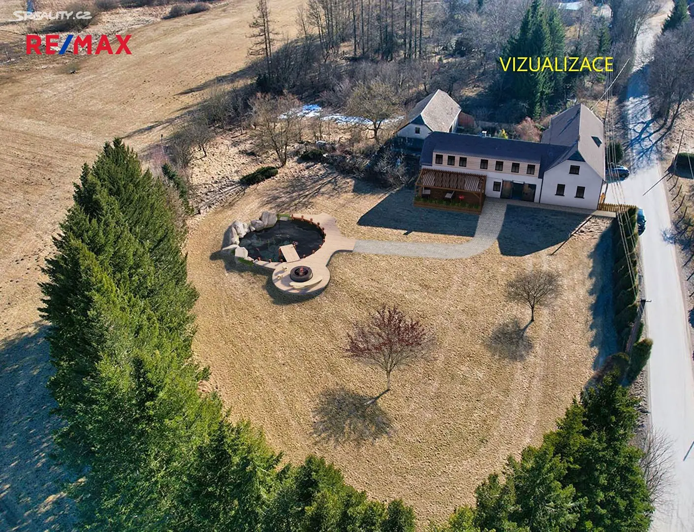 Prodej  rodinného domu 270 m², pozemek 4 851 m², Jihlávka, okres Jihlava