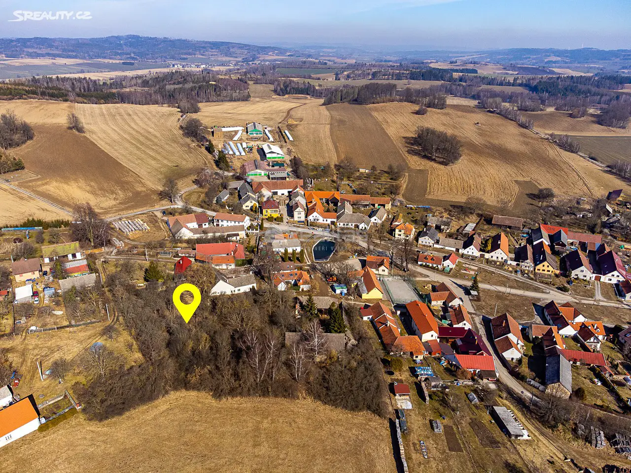 Prodej  stavebního pozemku 1 118 m², Třešť - Buková, okres Jihlava