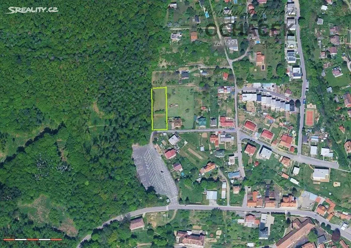 Prodej  stavebního pozemku 1 980 m², Zátiší, Vranov nad Dyjí