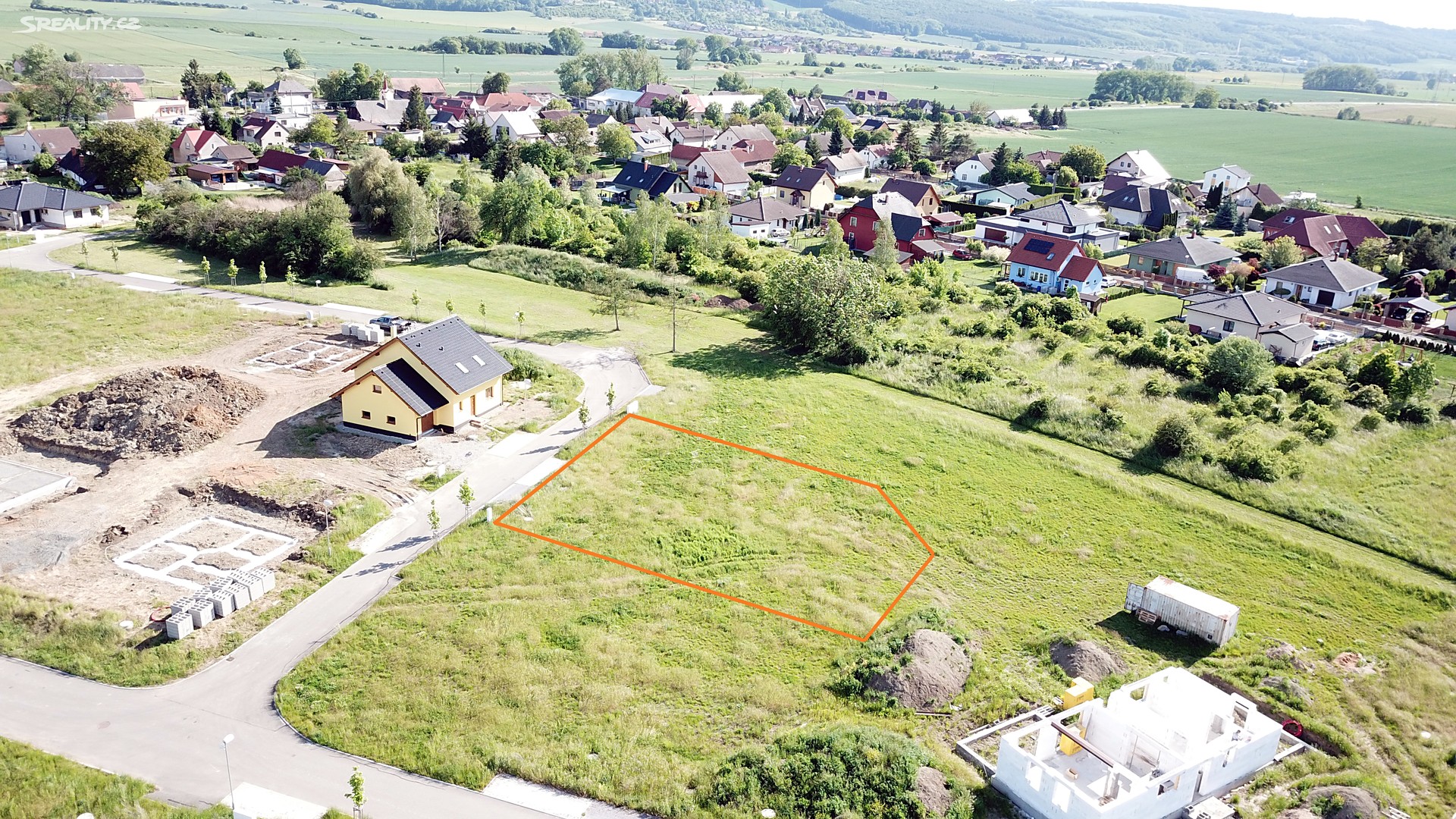 Prodej  stavebního pozemku 763 m², Židněves, okres Mladá Boleslav