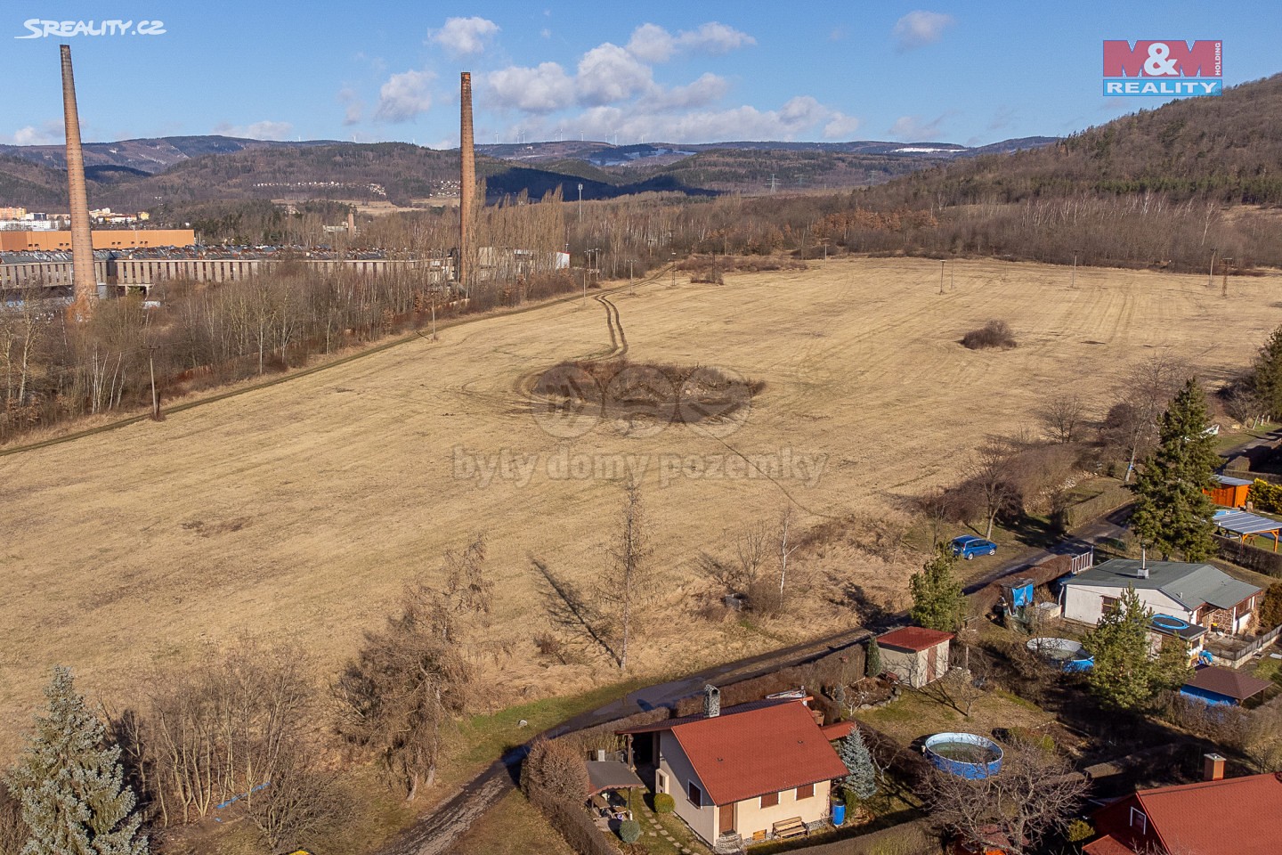 Prodej  pozemku 2 541 m², Klášterec nad Ohří - Miřetice u Klášterce nad Ohří, okres Chomutov