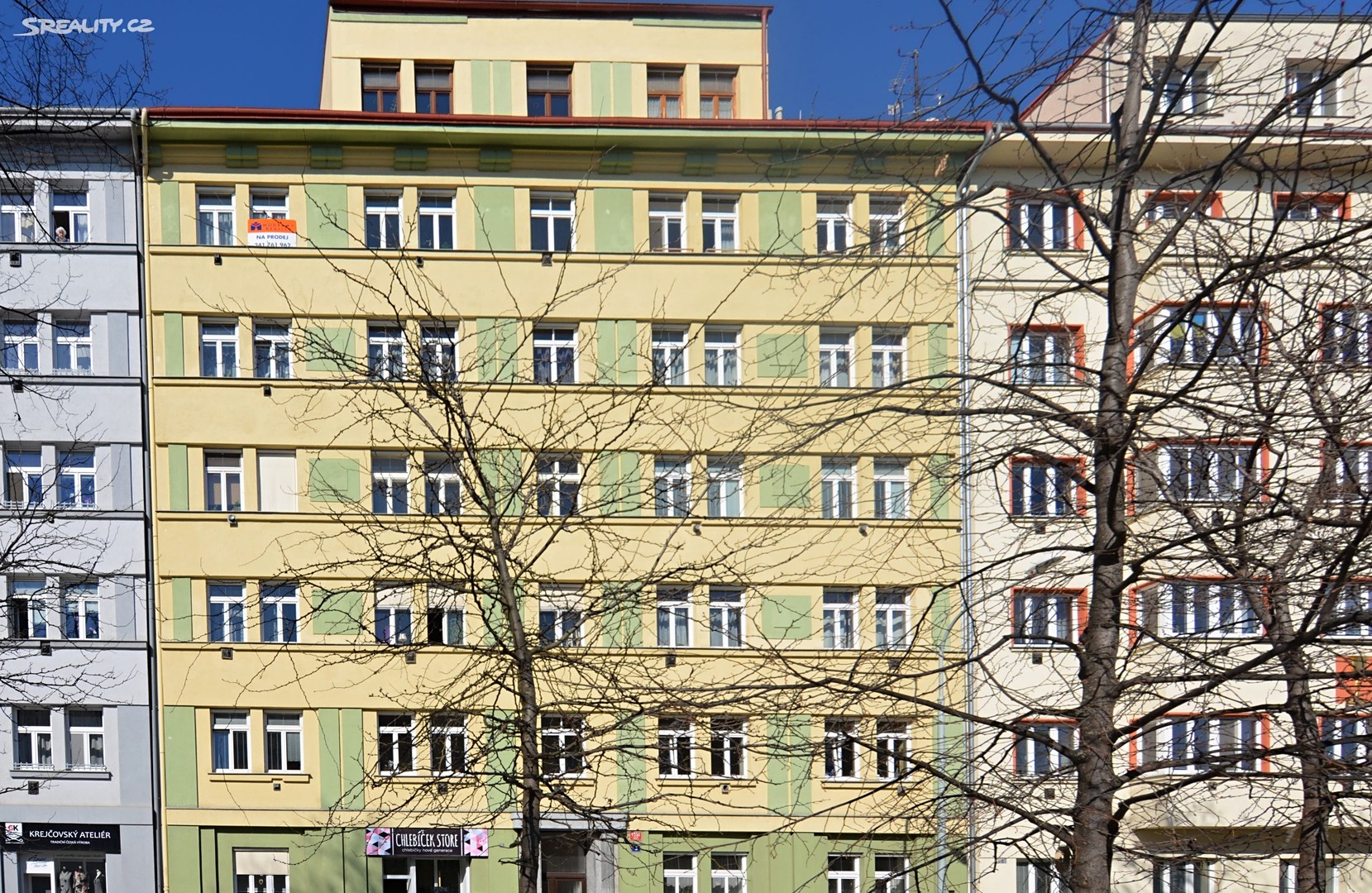 Prodej bytu 1+1 55 m², náměstí Dr. Václava Holého, Praha - Libeň