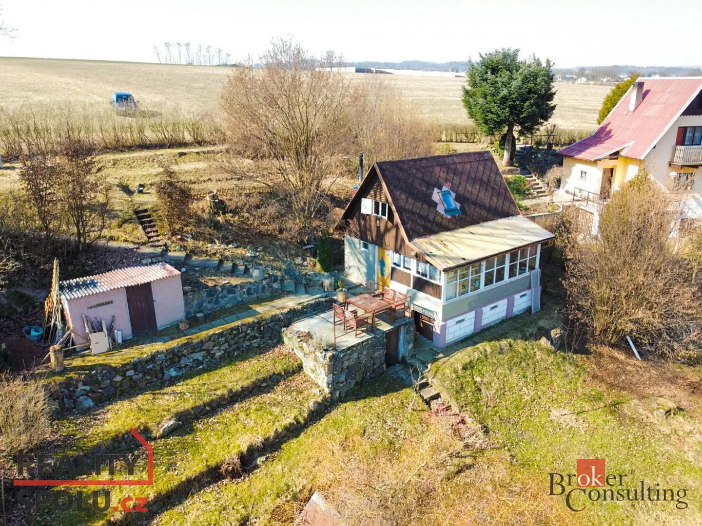 Prodej  chaty 51 m², pozemek 476 m², Žákava, okres Plzeň-jih