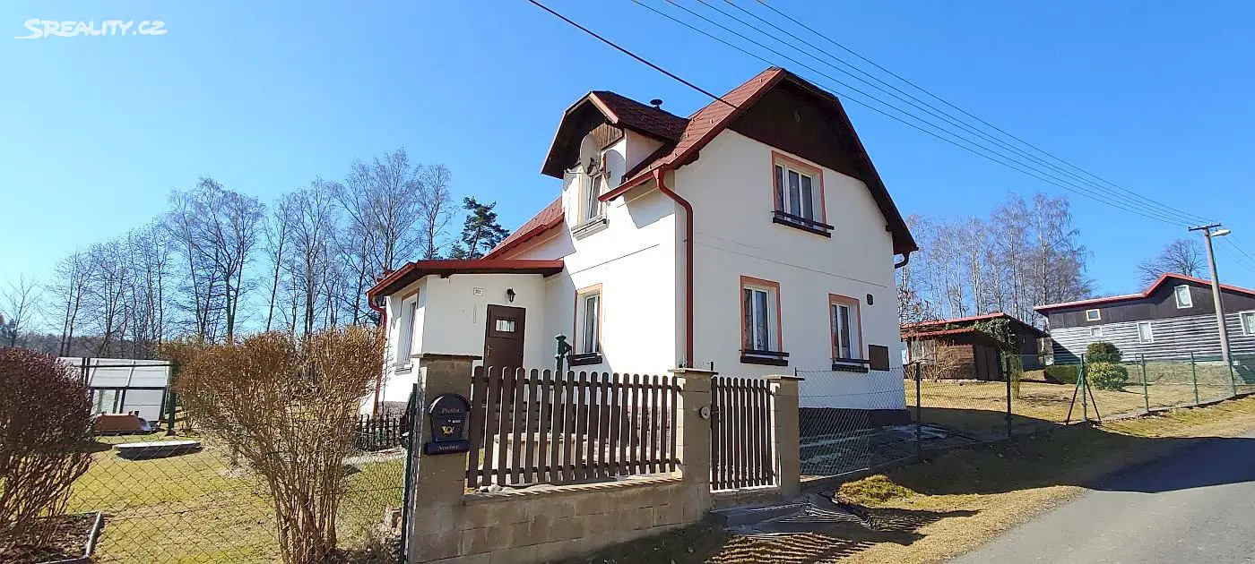 Prodej  rodinného domu 85 m², pozemek 2 040 m², Krásná - Kamenná, okres Cheb