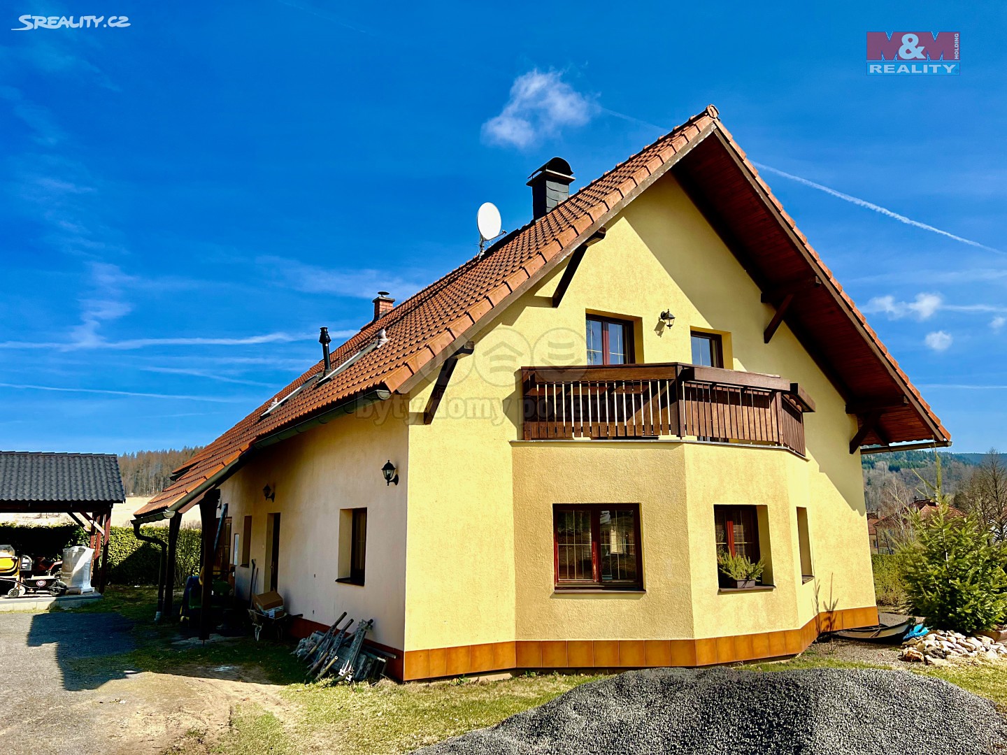 Prodej  rodinného domu 162 m², pozemek 2 635 m², Těchonín, okres Ústí nad Orlicí