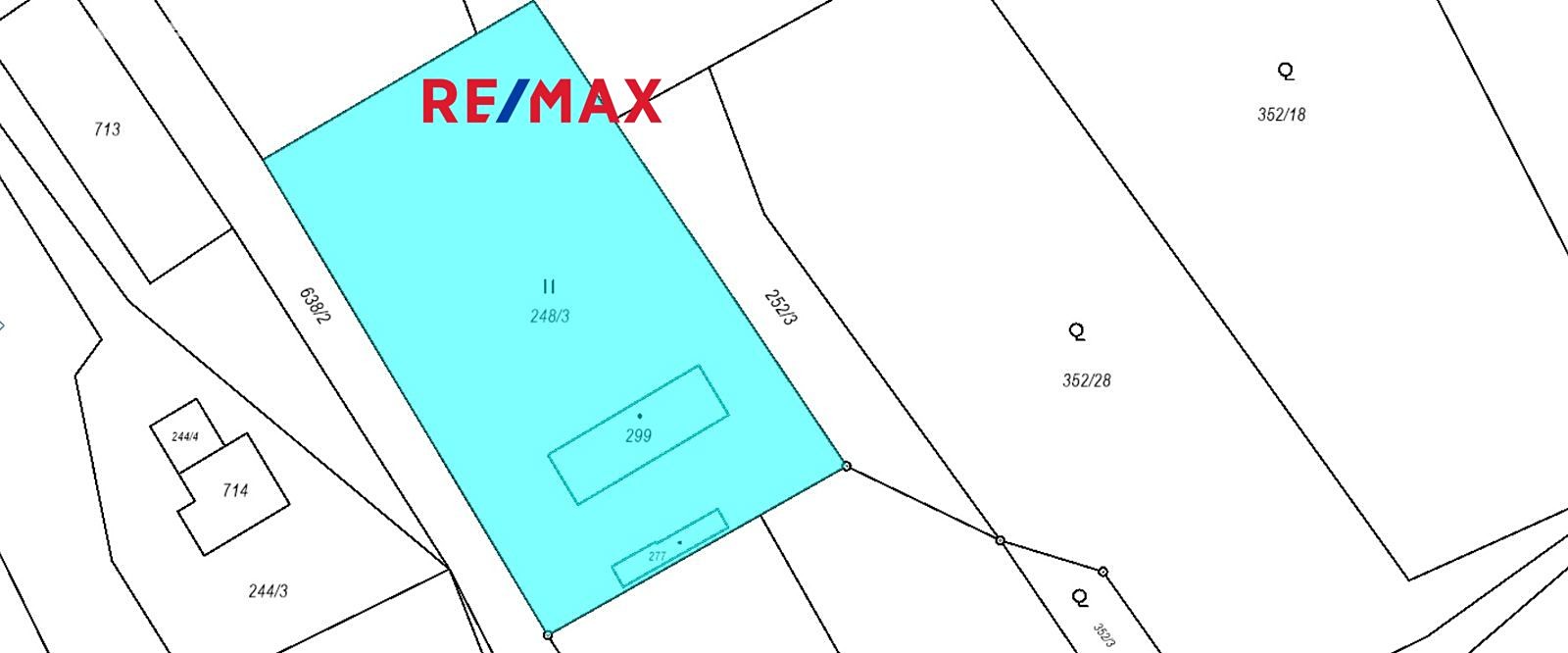 Prodej  stavebního pozemku 882 m², Libočany, okres Louny