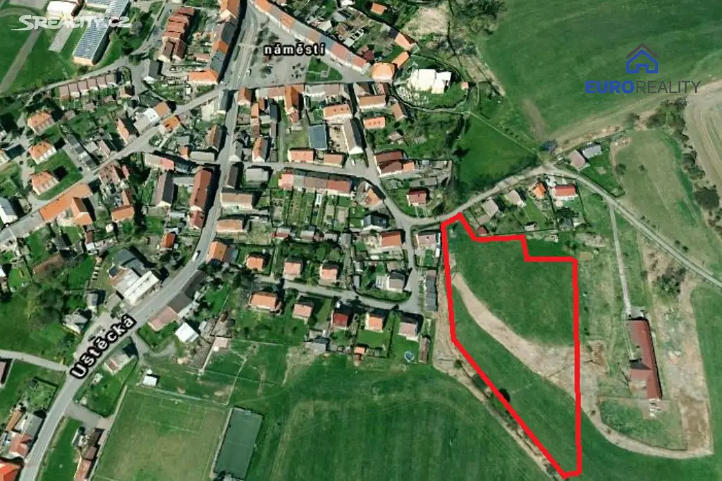 Prodej  louky 12 760 m², Kravaře, okres Česká Lípa
