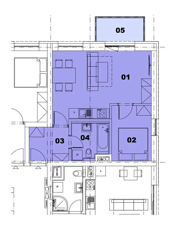 Pronájem bytu 2+kk 47 m², Plovární, Plzeň - Jižní Předměstí