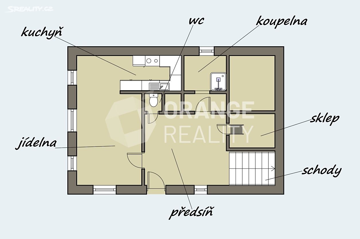 Prodej  rodinného domu 140 m², pozemek 1 396 m², Staré Sedliště, okres Tachov